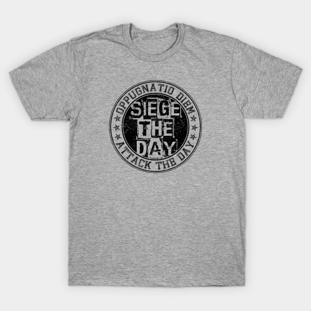 Siege The Day - Black [GTA] T-Shirt by GTA